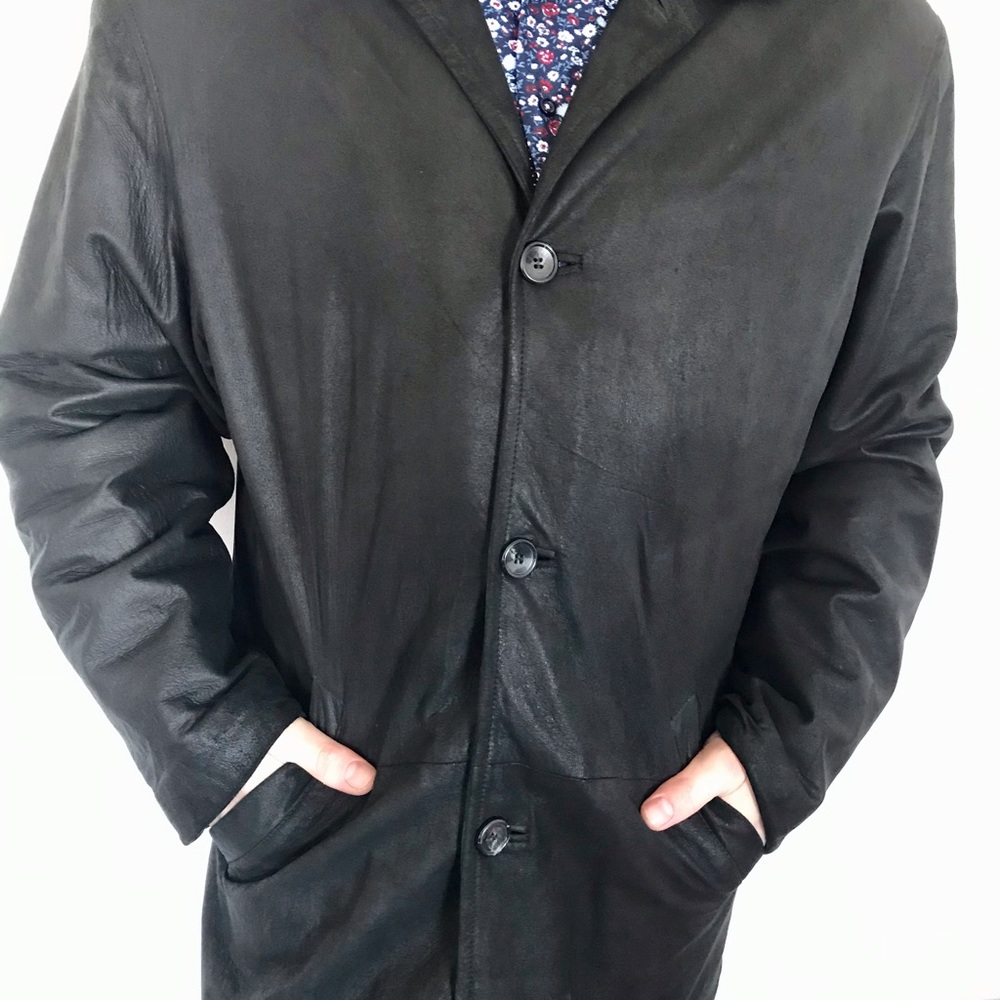 Ogilvy nice 100% leather jacket size 40